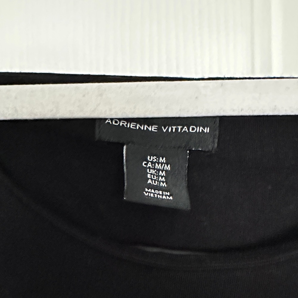 Adrienne Vittadini Classic Black Midi Dress - Picture 2 of 5